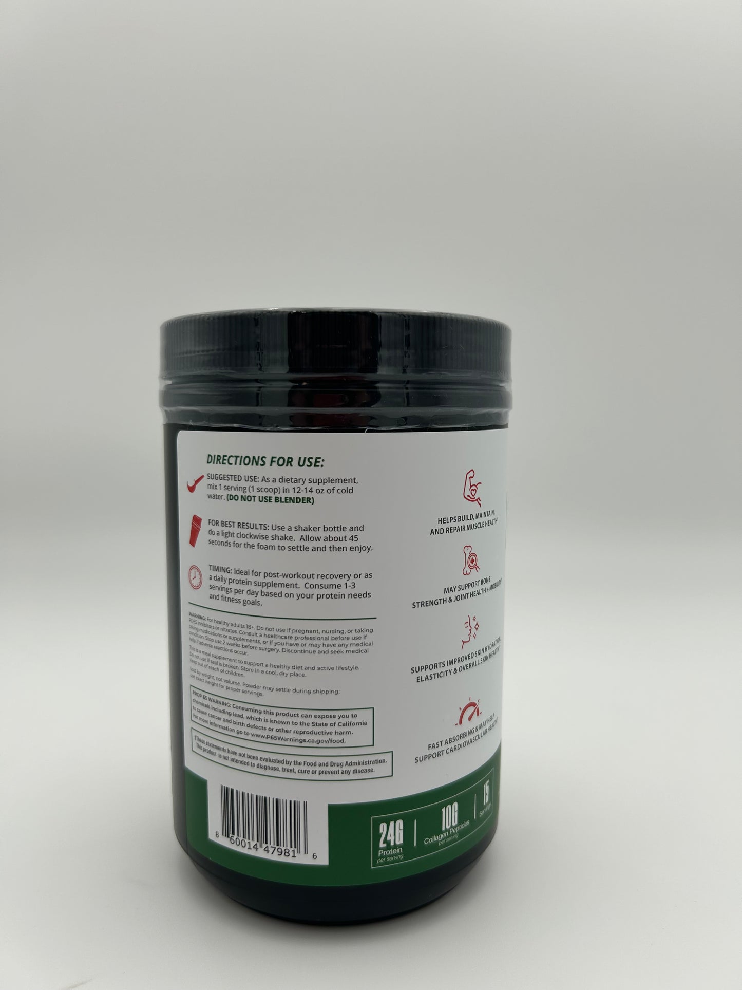 CLEAR PROTEIN + COLLAGEN PEPTIDES WATERMELON LIME