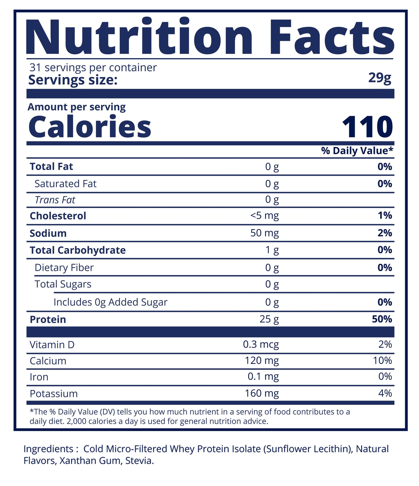 WHEY PROTEIN VANILLA