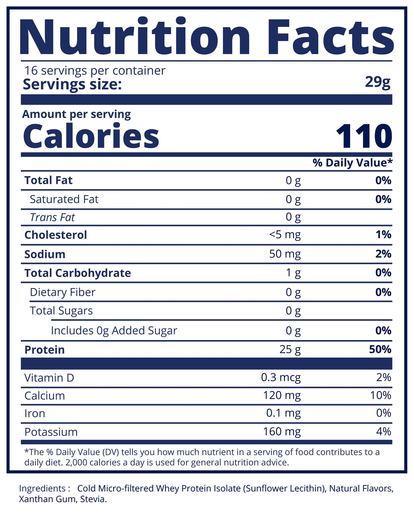 WHEY PROTEIN VANILLA