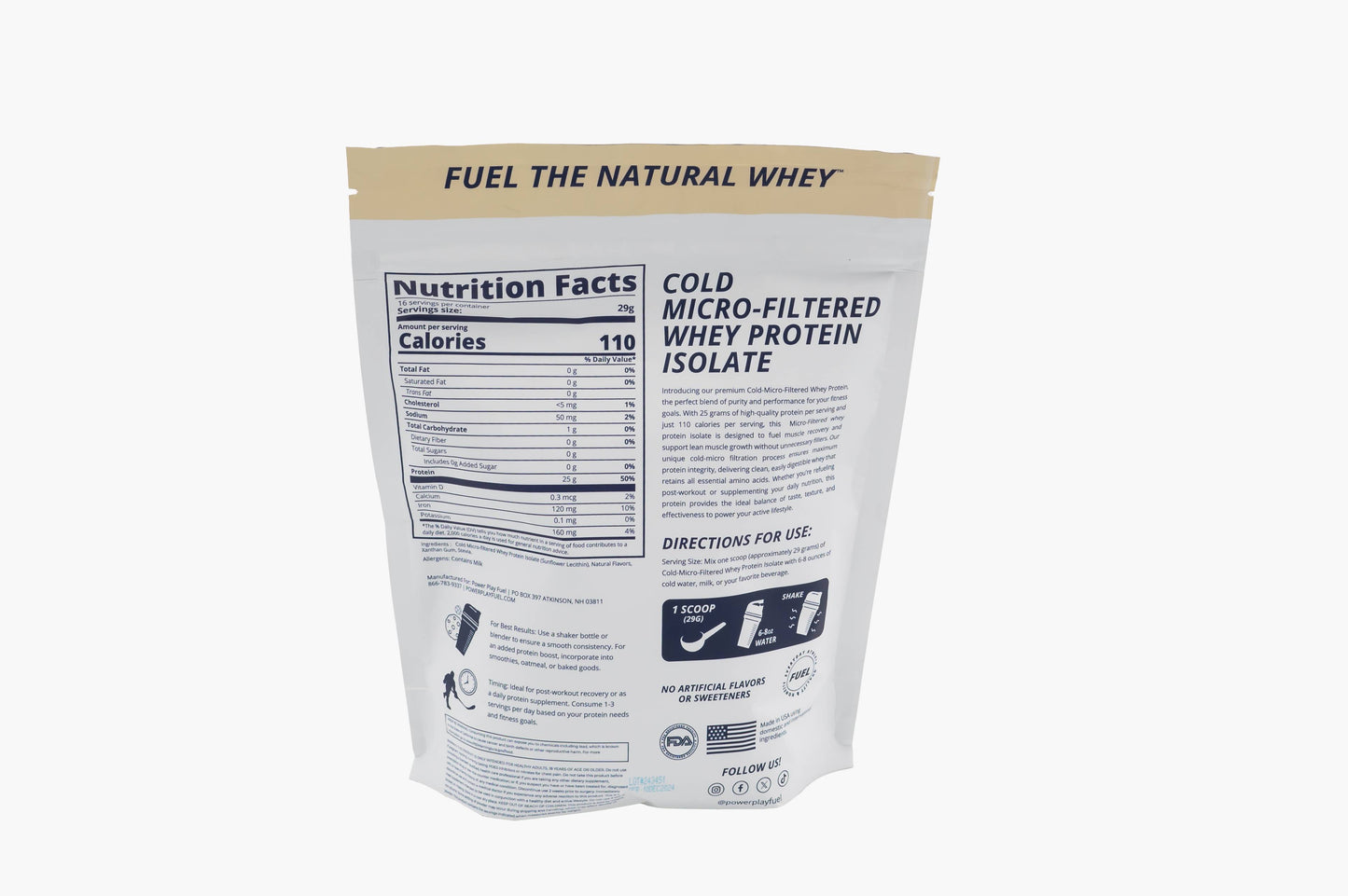 WHEY PROTEIN VANILLA