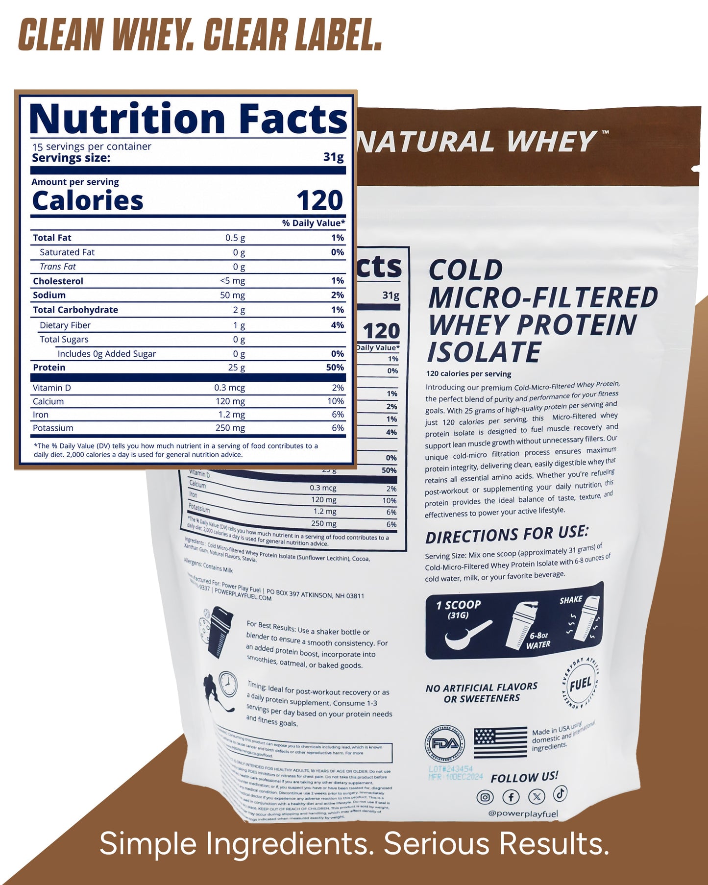 WHEY PROTEIN ISOLATE CHOCOLATE