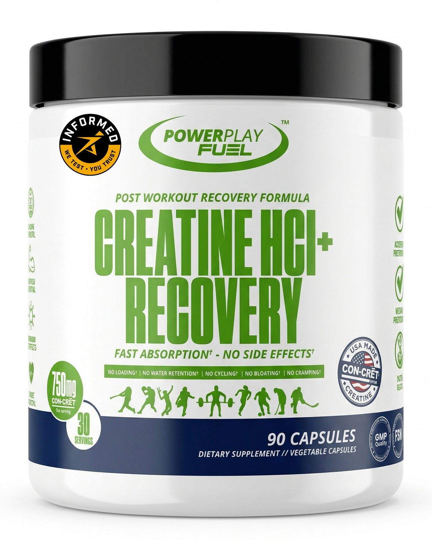 CREATINE HCl + Recovery