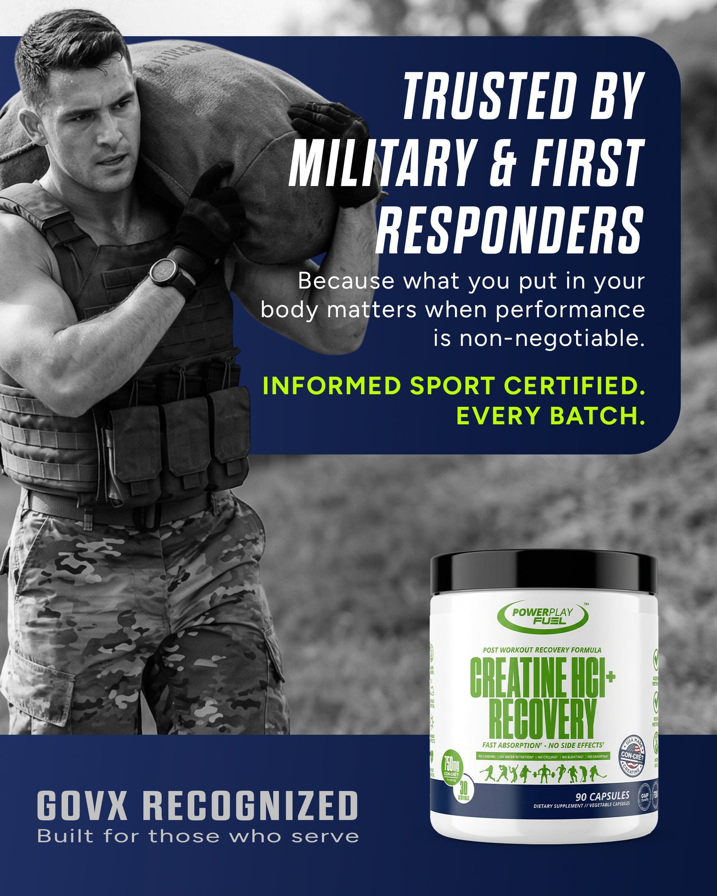 CREATINE HCl + Recovery