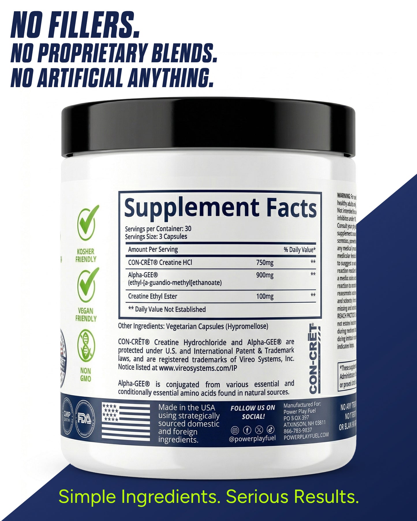 CREATINE HCl + Recovery