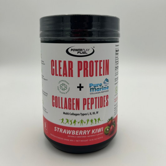 CLEAR PROTEIN + COLLAGEN PEPTIDES STRAWBERRY KIWI