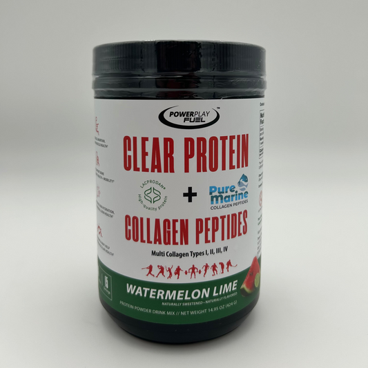 CLEAR PROTEIN + COLLAGEN PEPTIDES WATERMELON LIME