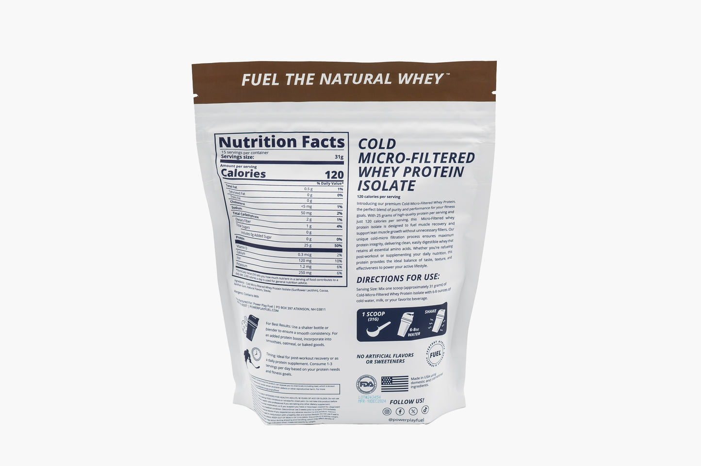 WHEY PROTEIN CHOCOLATE