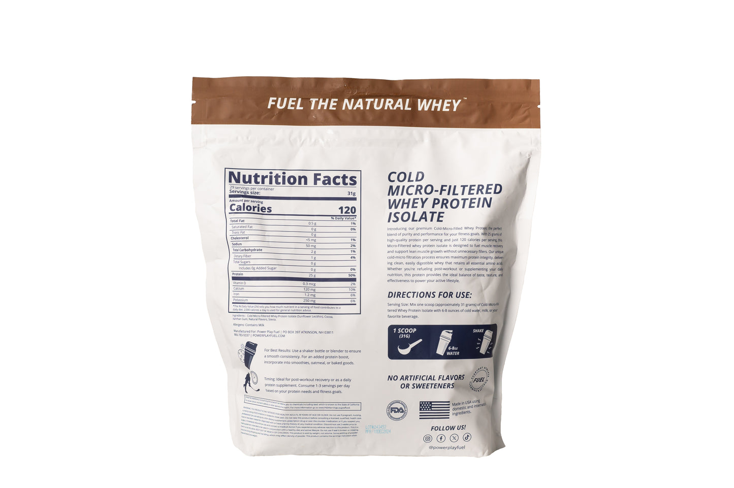 WHEY PROTEIN 2LB CHOCOLATE