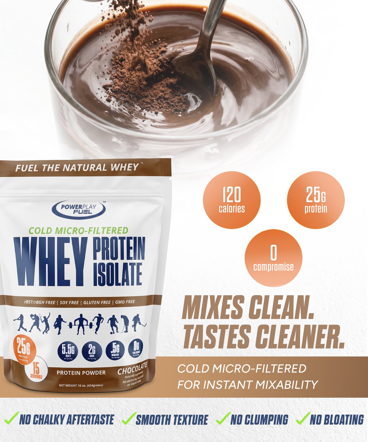 WHEY PROTEIN ISOLATE CHOCOLATE