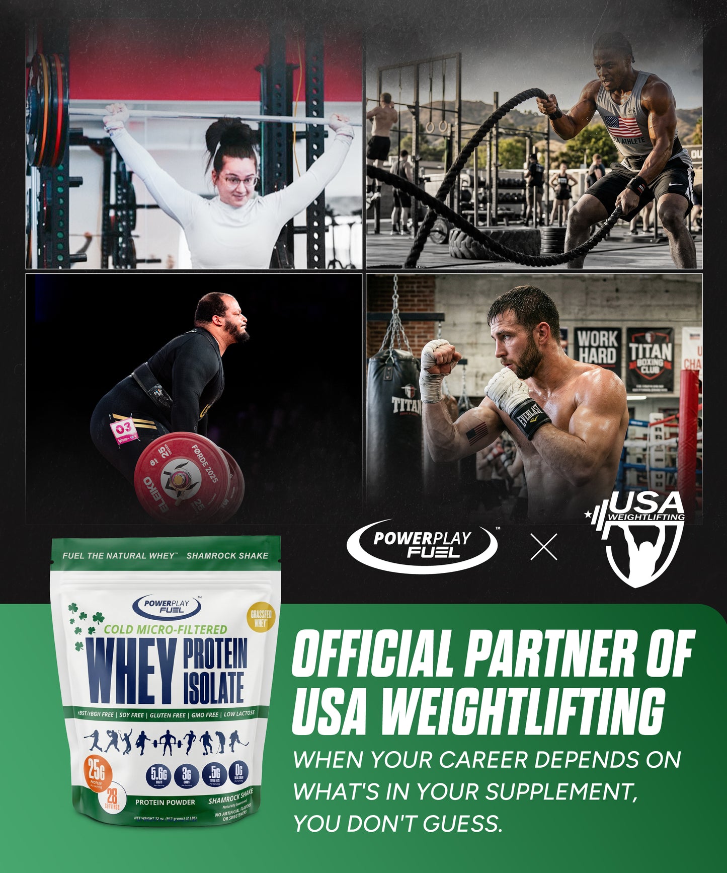 WHEY PROTEIN ISOLATE 2LB SHAMROCK SHAKE
