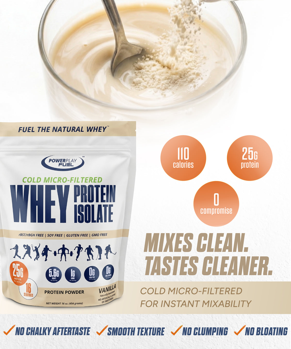 WHEY PROTEIN ISOLATE VANILLA