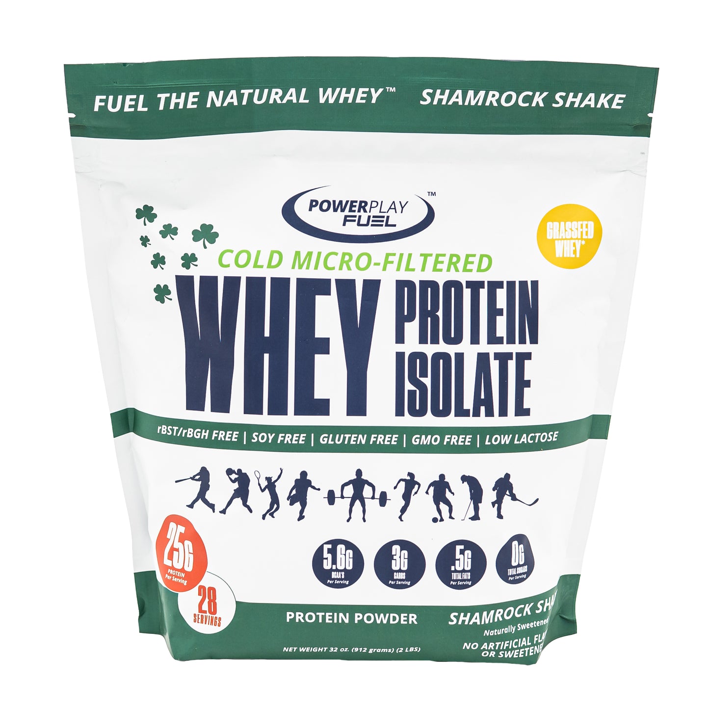WHEY PROTEIN ISOLATE 2LB SHAMROCK SHAKE