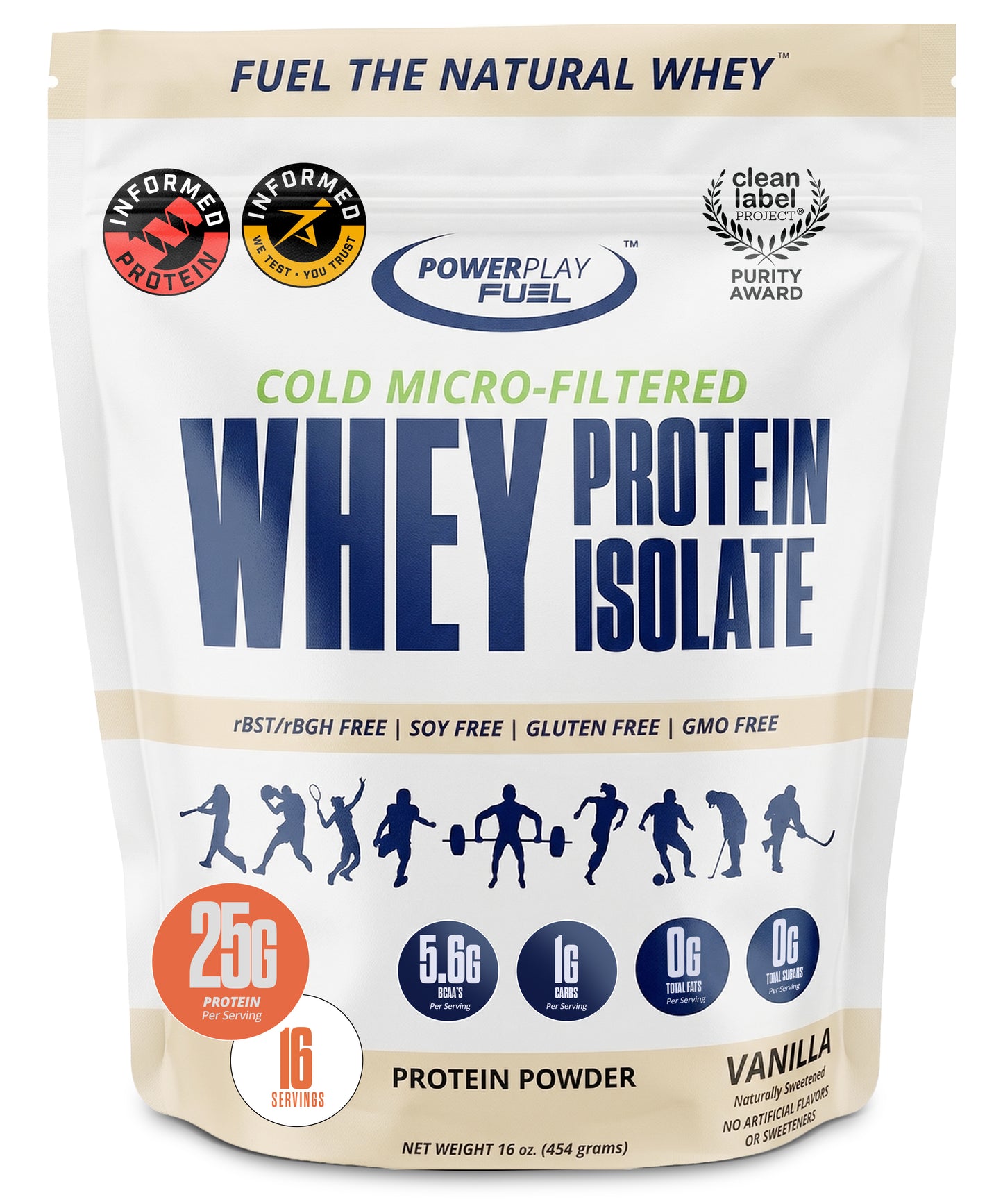 WHEY PROTEIN ISOLATE VANILLA