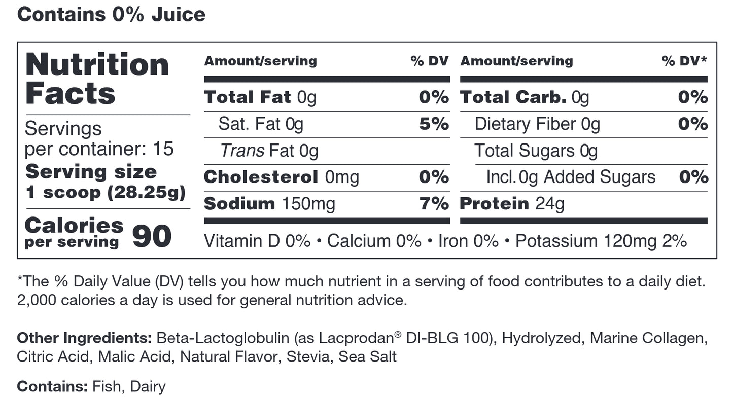 CLEAR PROTEIN + COLLAGEN PEPTIDES STRAWBERRY KIWI