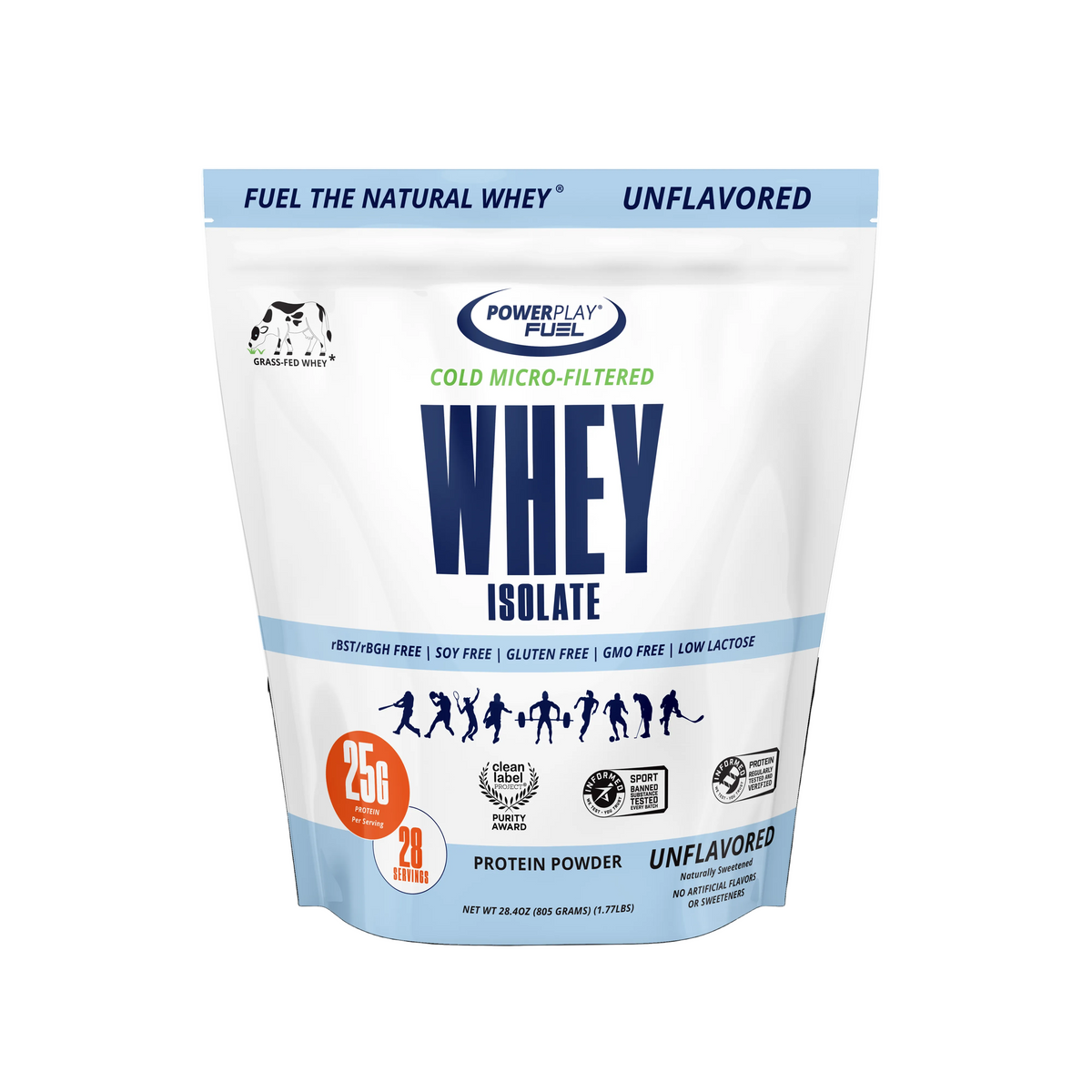 WHEY PROTEIN ISOLATE UNFLAVORED