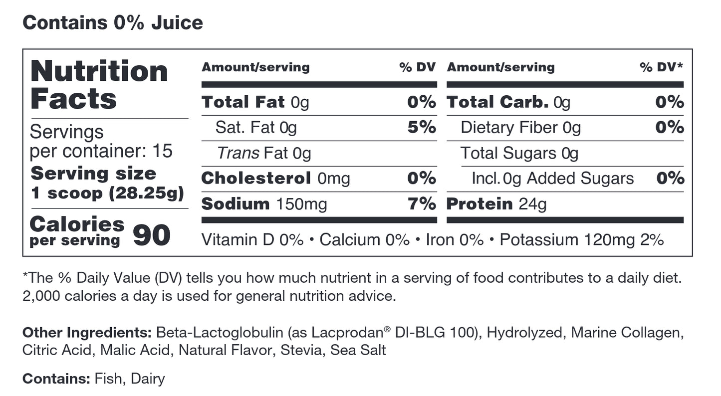 CLEAR PROTEIN + COLLAGEN PEPTIDES WATERMELON LIME